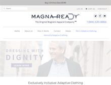 Tablet Screenshot of magnaready.com